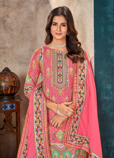 Saheli Heavy Muslin Print Pakistani Kurti With Bottom Dupatta Wholesale In India